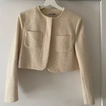 Samoyed 아이보리 테일러드 자켓