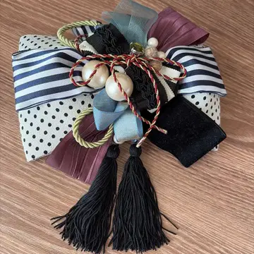 화려한 머리 장식 리본 태슬 포함