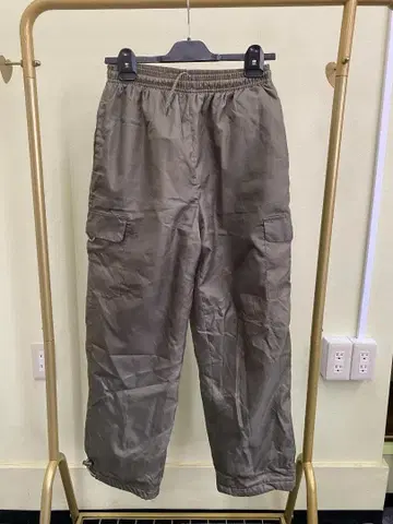 M'S SELECTION 플리스 카고 팬츠