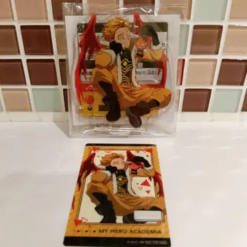 나의 히어로 아카데미아 스탠드 포함 빅 아크릴 플레이트 호크스 남코 3