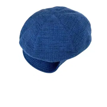 홋카이도 수제 츠무기 헌팅 캡 dd158