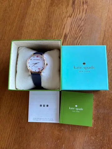 kate spade 케이트 스페이드 쿼츠 시계 화이트/네이비