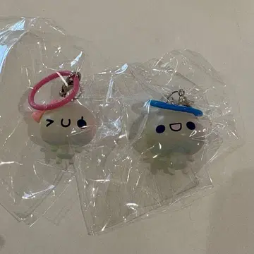 푹푹 아와와짱 메지루시 액세서리 가챠가챠 2개 세트