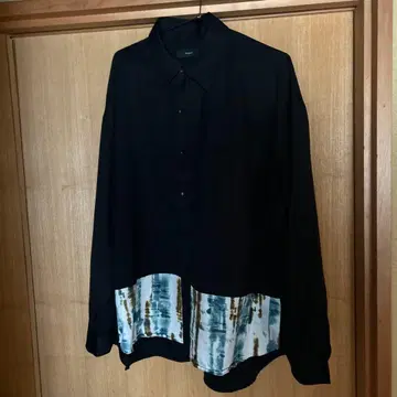 harapeco 긴팔 셔츠 블랙