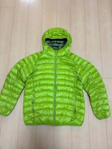 UNIQLO 울트라 라이트 다운 자켓 XL(LL) 옐로우 그린