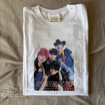 SPEED 그룹 사진 T셔츠