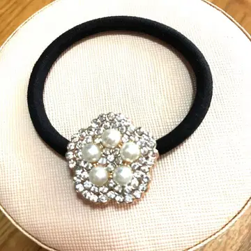 엘레강트한 펄 크리스탈 머리끈