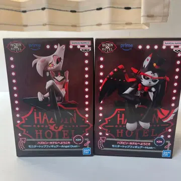 해즈빈 호텔 모니터 탑 피규어 2체 세트 엔젤 더스트 허스크