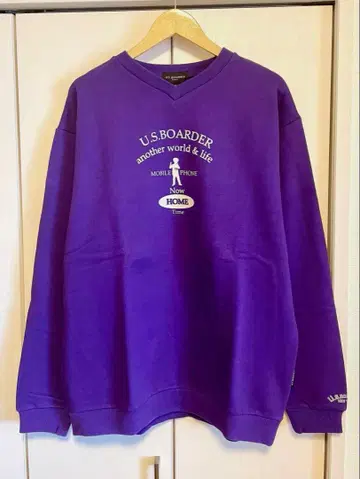 [ 새상품 ] U.S.BOARDER 유에스보더 속기모 트레이닝복 맨투맨