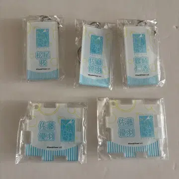 사카미치 시리즈 키링 5개 세트