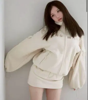 andmary Mary logo fleece jacket