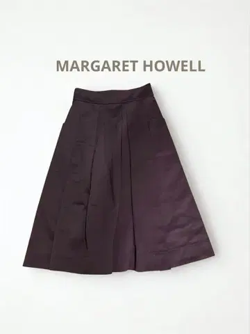 [ 24AW ] 마가렛 호웰 코튼 플레어 스커트