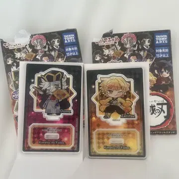 귀멸의 칼날 ! 아크릴 스탠드 도우마 젠이츠 세트