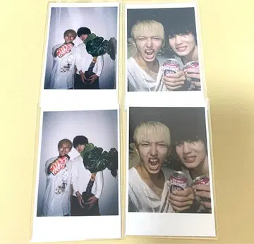 오빠들 사랑 폴라로이드풍 트레이딩 카드