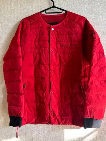 BURTON THIRTEEN 레드 다운 자켓 이너 다운 아이자와 요스케