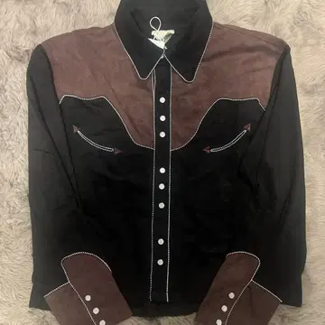 B.BALLsy 웨스턴 스타일 긴팔 셔츠