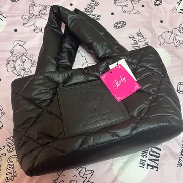 택 포함 새상품 Rady 블랙 퀼팅 토트백