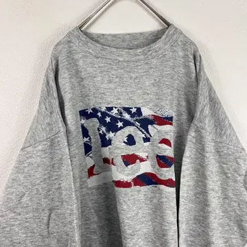 USA 구제 의류 90s Lee 로고 맨투맨