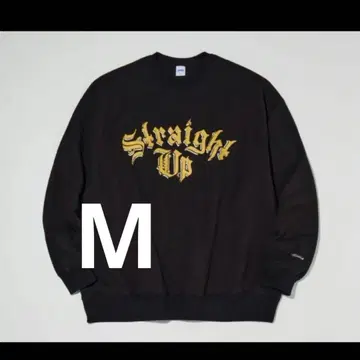 M Straight Up TheBONEZ DA 맨투맨 블랙