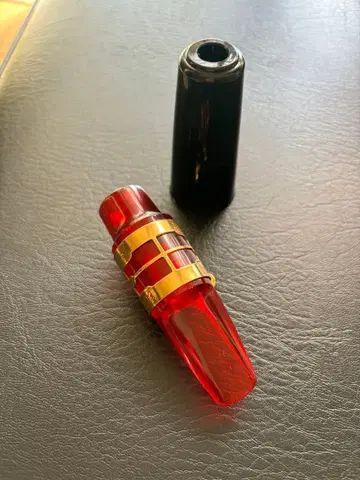 알토 색소폰용 마우스피스 빨간색