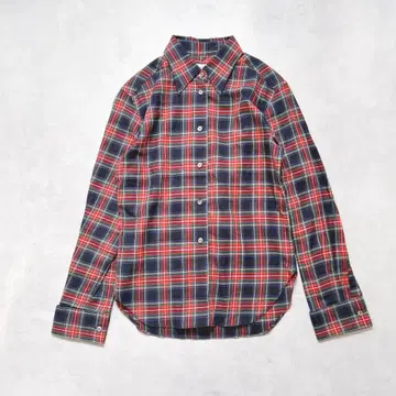 [ 새상품급 구 택 ] 마가렛호웰 타탄 체크 셔츠 긴팔