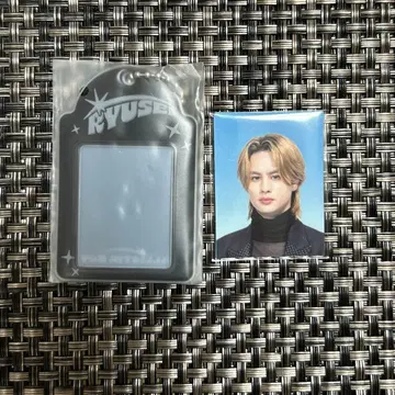 카이누마 류세이 증명사진 미니 카드 케이스 키링