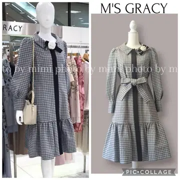 M'S GRACY*하운드투스 체크 패턴 스프링 코트