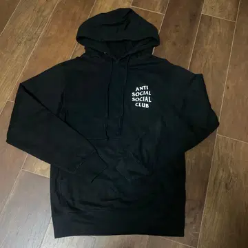 ANTI SOCIAL SOCIAL CLUB 블랙 후드티 XS
