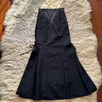 sumiko naka 블랙 롱 스커트 일본제