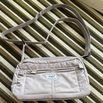 anello 숄더백 그레이 베이지 퀼팅 여성용