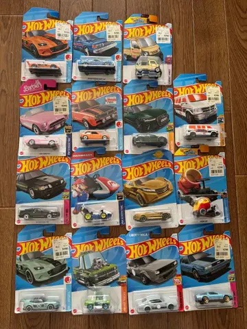 핫휠 15대 세트 묶음 판매 레어 포함!