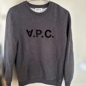 A.P.C 맨투맨 XS 그레이