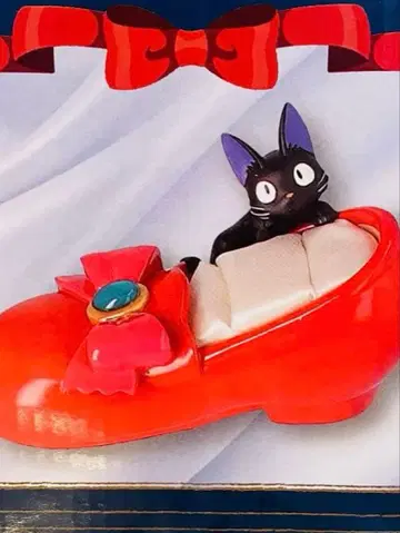 [ 지브리 ] 반지 스탠드 지지 검은 고양이 [ 마녀 배달부 키키 ]