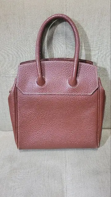 YURIE NITANI 핸드백 브라운 천연 가죽