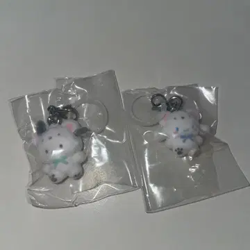 산리오 메지루시 액세서리 포근 스노우 포차코 시나몬 2개 세트