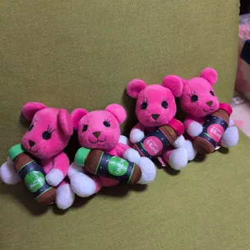 포스트펫 모모 봉제 인형 4개 세트