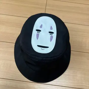 지브리 파크 한정판 지브리 대창고 한정판 가오나시 버킷햇 모자