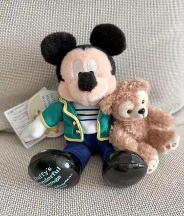 닷피 원더풀 보야지 미키 & 닷피 봉제 인형