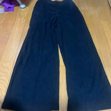 립 서비스 블랙 와이드 팬츠 M 사이즈
