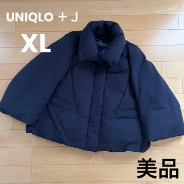 [ 새상품급 ] UNIQLO +J 하이브리드 다운 자켓 네이비 XL