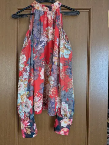 소니아 조네스 꽃무늬 블라우스 M