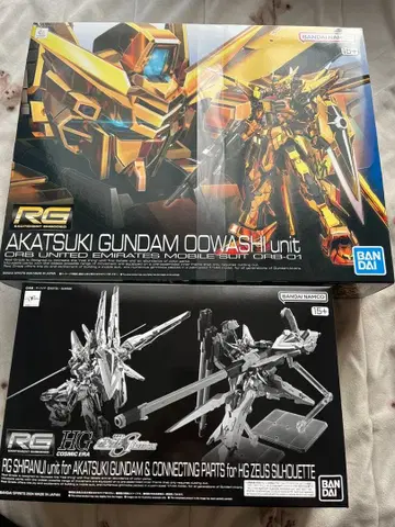 RG 아카츠키 오오와시 시라누이 세트