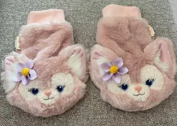 디즈니씨 리나벨 장갑 핑크 겨울용