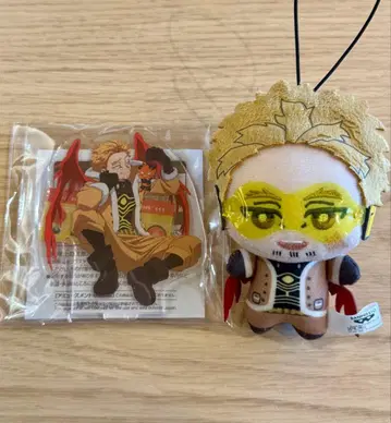 호크스 스탠드 포함 빅 아크릴 플레이트 치밋토모누이 2개 세트