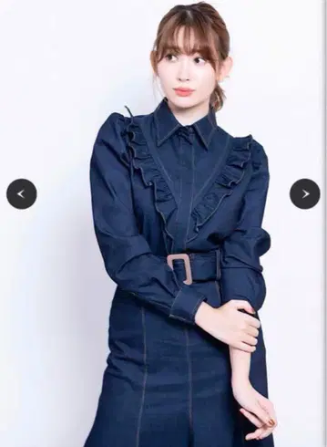 Herlipto Wave Denim Two Piece S