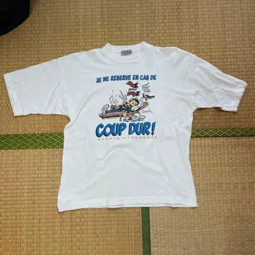 Coup Dur 티셔츠 Studio Aventures 빈티지 구제 의류