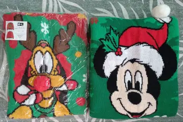 [ 2벌 세트 ] 미키 플루토 크리스마스 니트