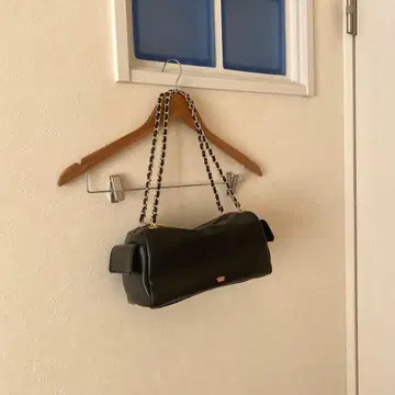 chico 체인 핸들 가로 스웨이드 백