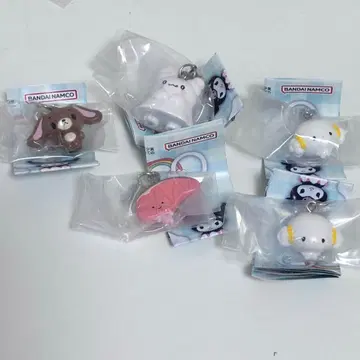 산리오 캐릭터즈 2 메지루시 액세서리 5개 세트