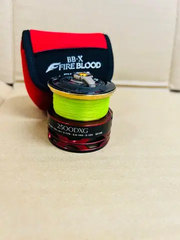 시마노 BB-X 하이퍼포스 스풀 시마노 파이어브래드 케이스 포함